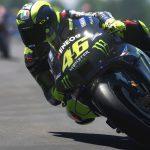 Valentino Rossi crashes three times during esports debut
