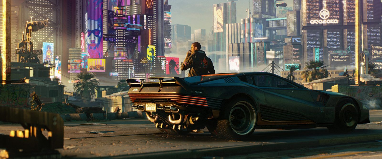 Cyberpunk 2077 stuns with new car collection