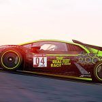 A Lamborghini Huracan Super Trofeo EVO2 on Assetto Corsa Competizione in a livery that says 'The Real Race' on the side.