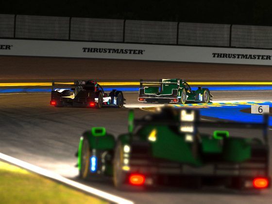 Le Mans Virtual top moments - Brabham LMP2 enters Tertre Rouge at Le Mans
