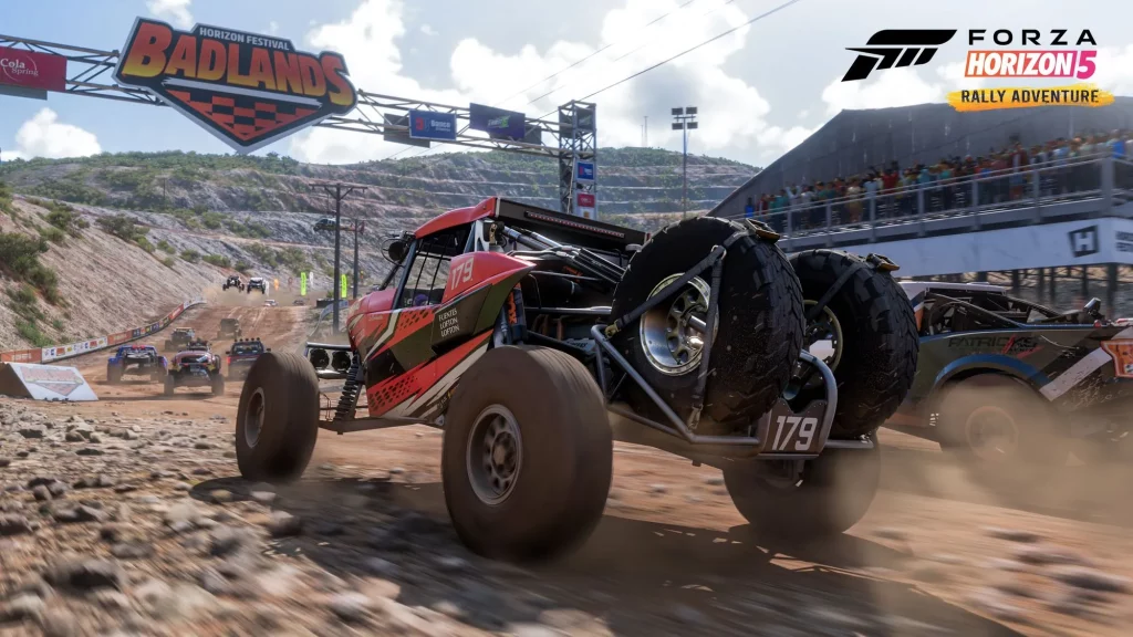 Rally racing in the latest FH5 expansion