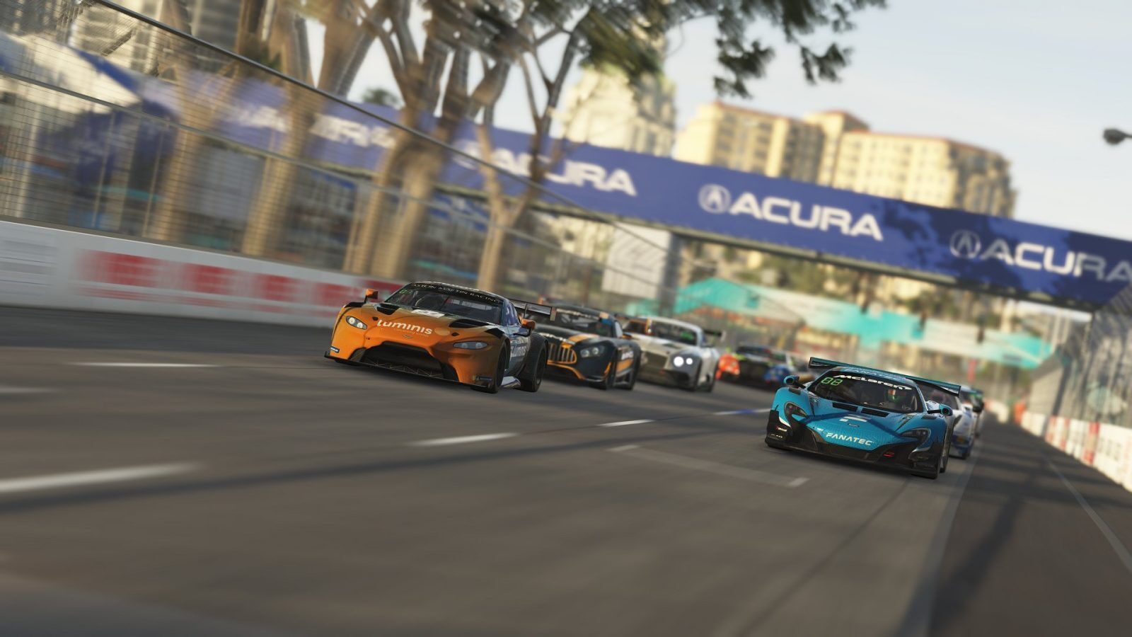 GT3 cars at Long Beach - rFactor 2 Q1 Update adds many new features and content pieces