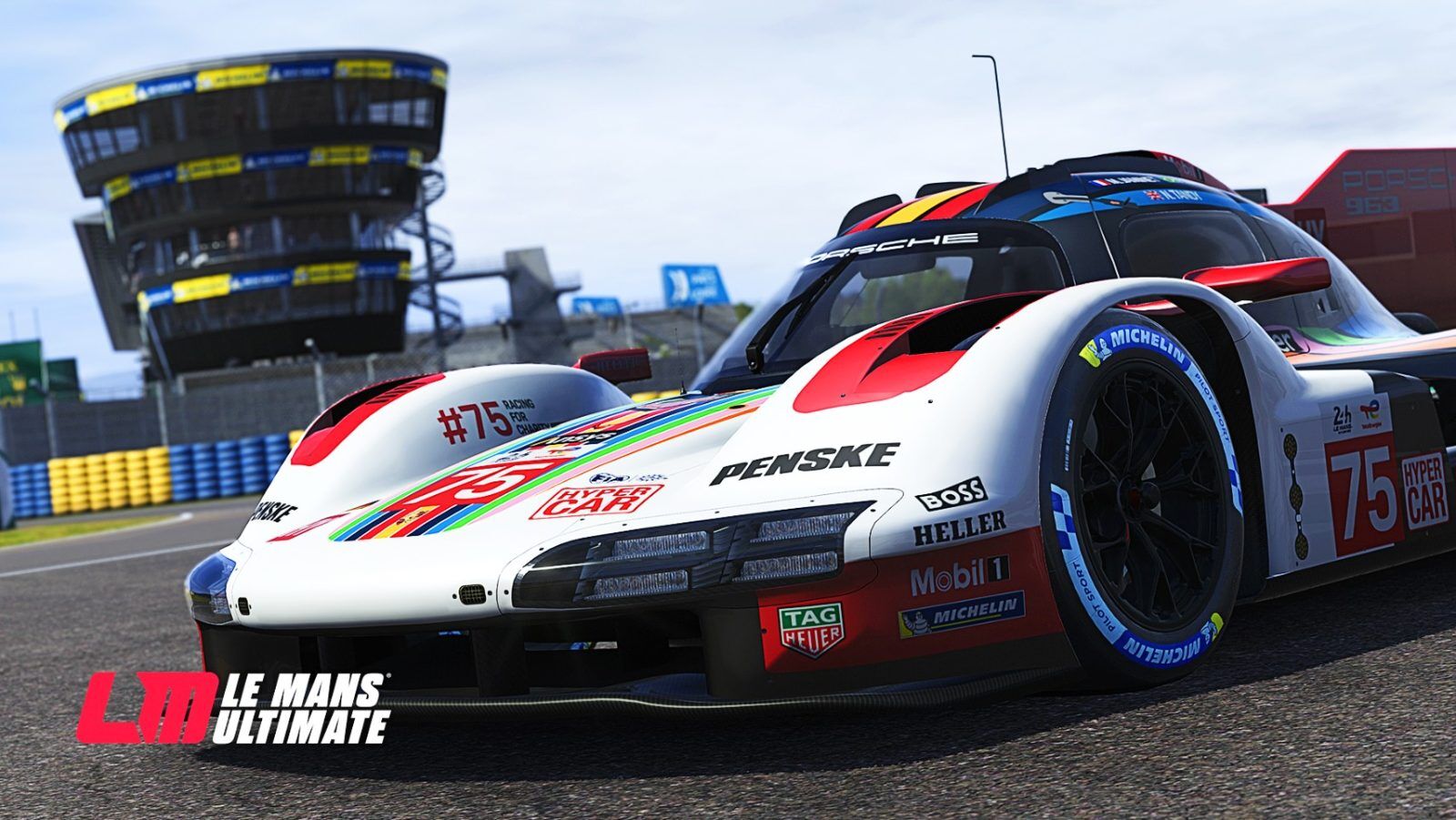 An image of the Porsche 963 in Le Mans Ultimate.