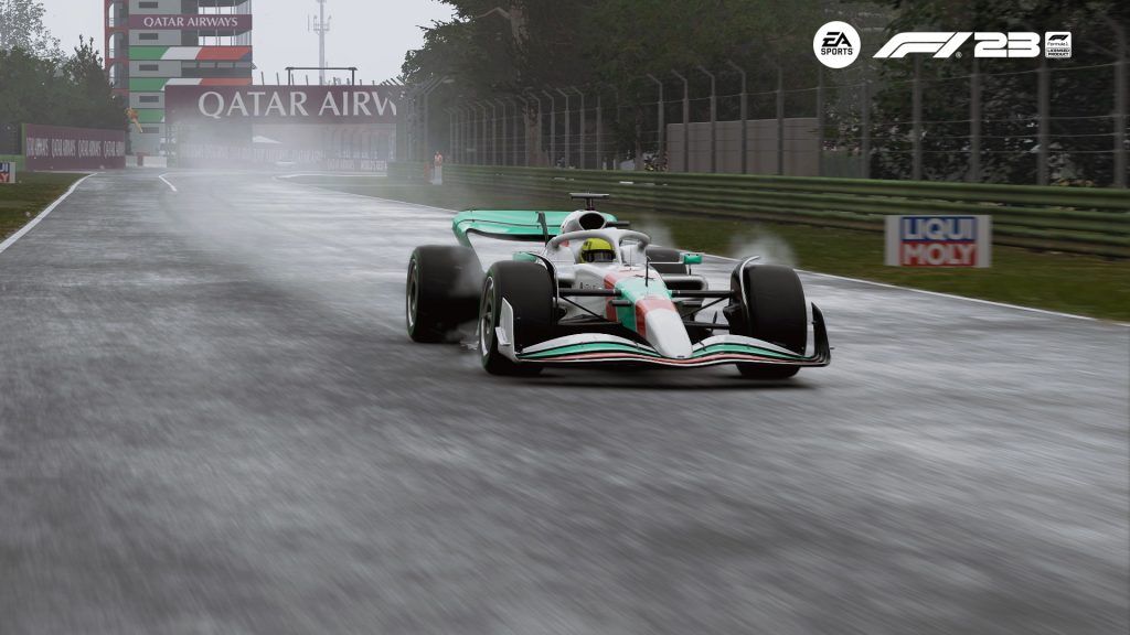 There isn't really a we line in F1 23 - Image credit: EA Sports