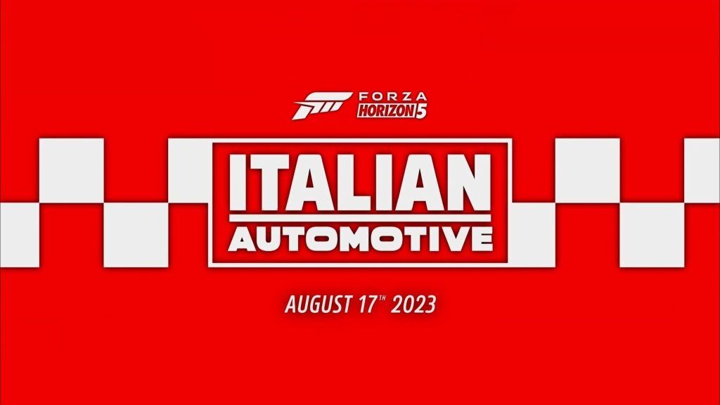 The Italian Automotive update will launch to FH5 in late-August