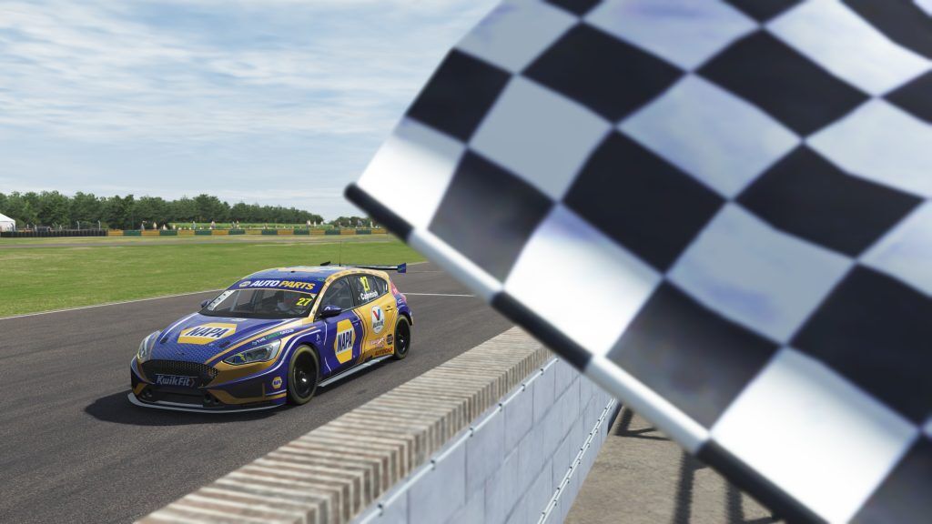 FWD BTCC cars now have a greater chance at victory in rF2