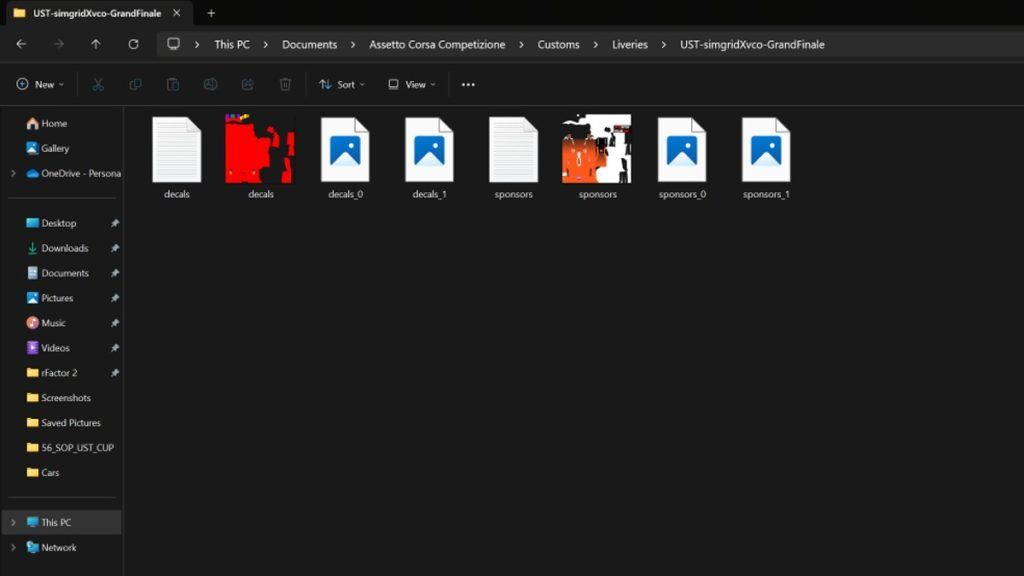 A desktop folder with a bunch of files.