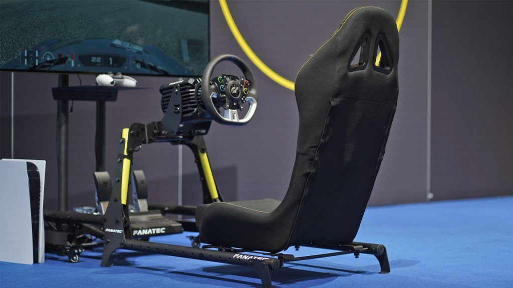 Fanatec sim racing seat, entry-level