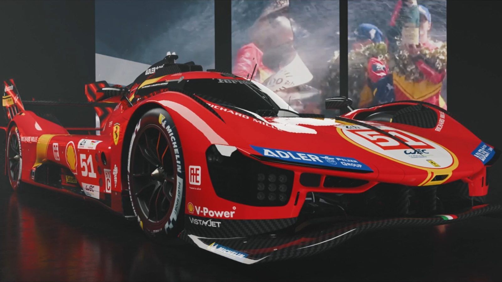 First Look At Ferrari’s 24 Hour-Winning 499P In Le Mans Ultimate 01