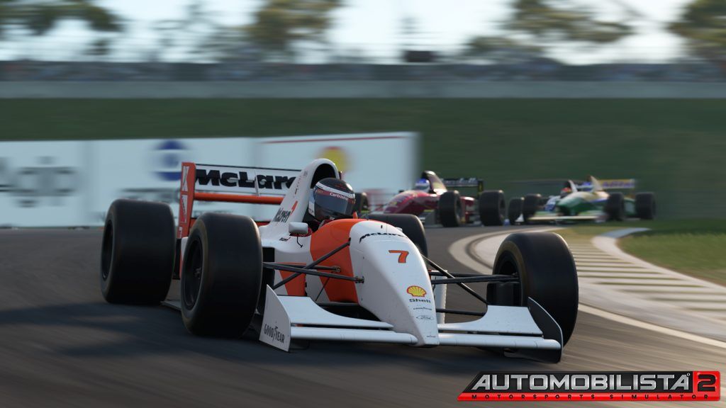 The Formula Hitech cars almost complete the 1990s for F1 history in Automobilista 2.