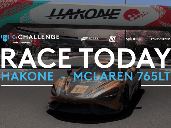Logitech McLaren G Challenge 2023 McLaren 765LT Forza Motorsport