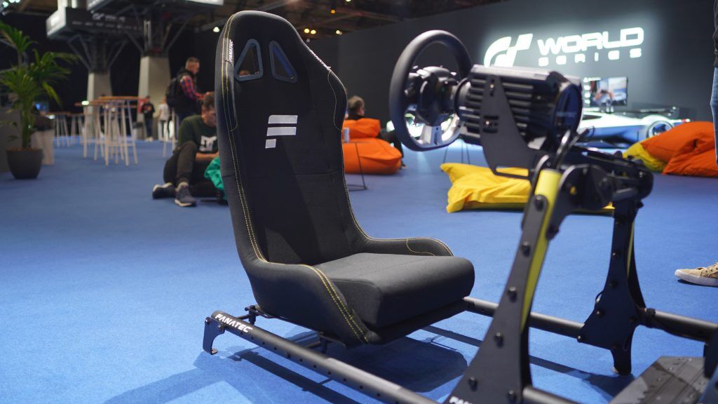 New Fanatec sim racing seat