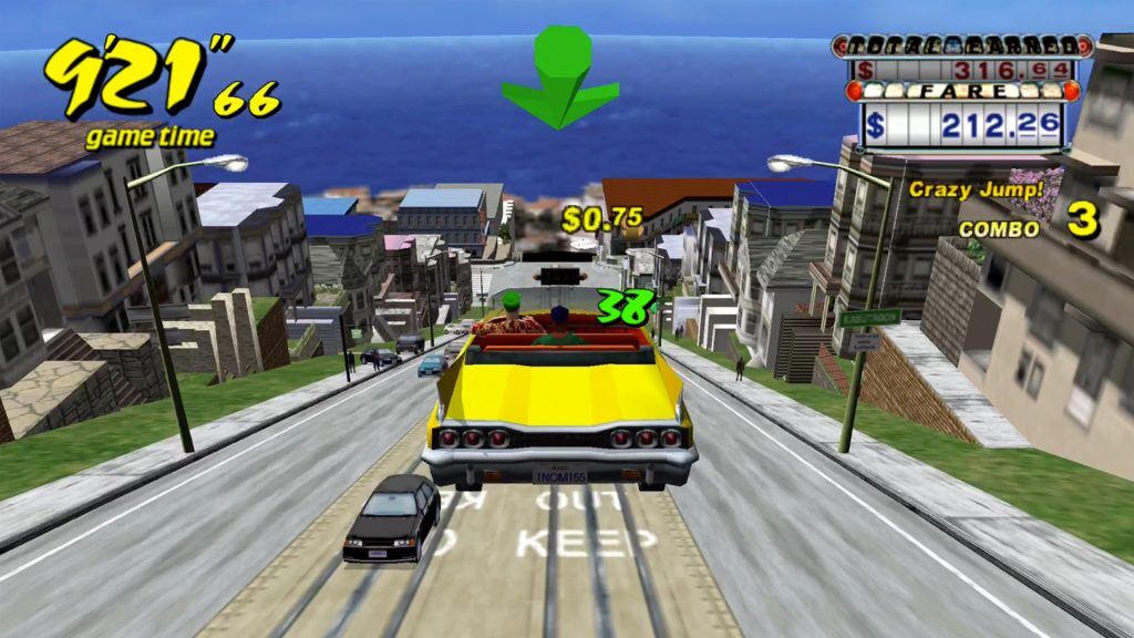 The original Crazy Taxi was created for iOS and Andorid in 2013
