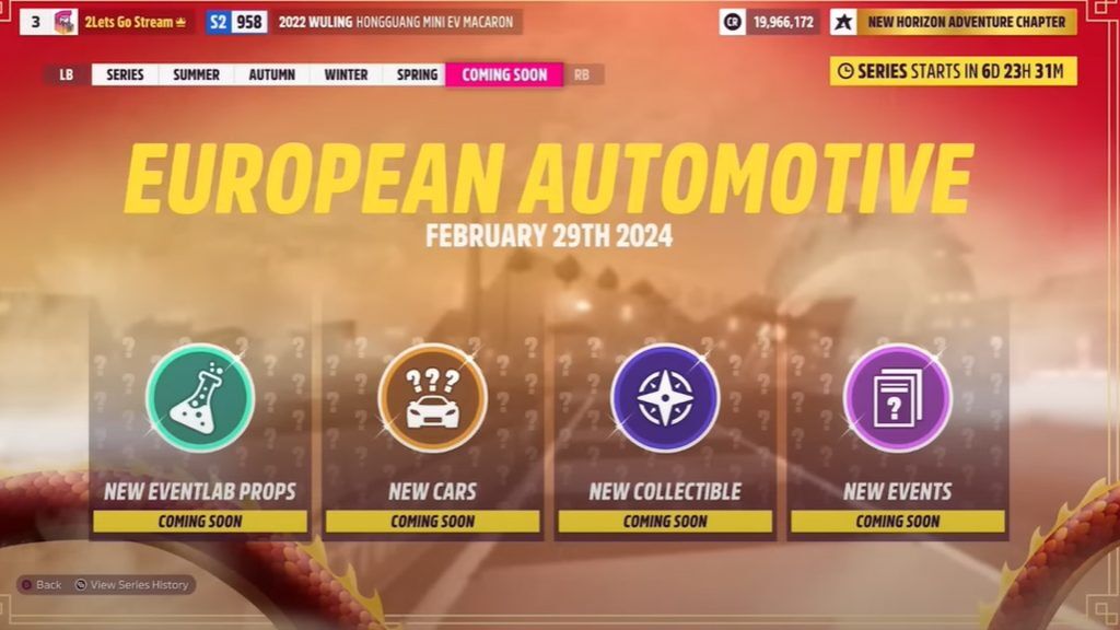 Forza Horizon 5 European Automotive