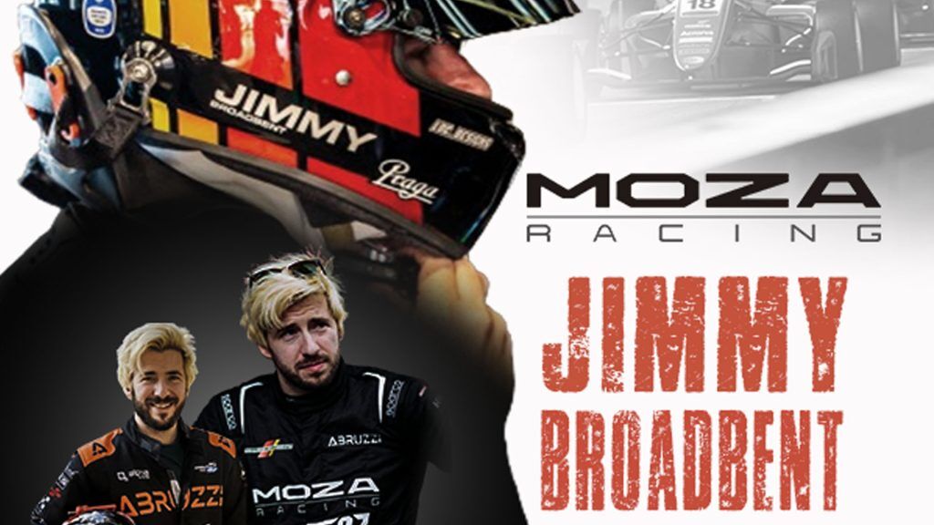 Jimmy Broadbent Moza Racing 2024