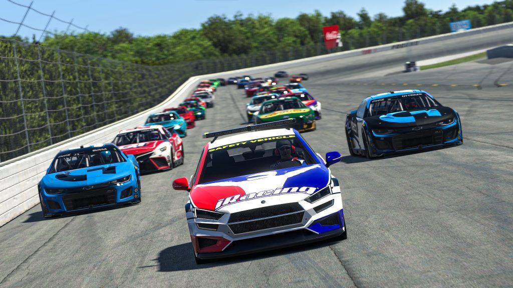 Safety Cars - or Cautions - are not rare on iRacing ovals.