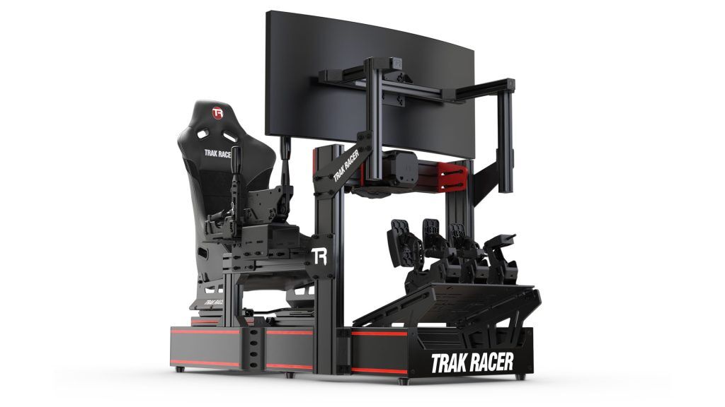 Trak Racer TR160S cockpit sim racing rig black