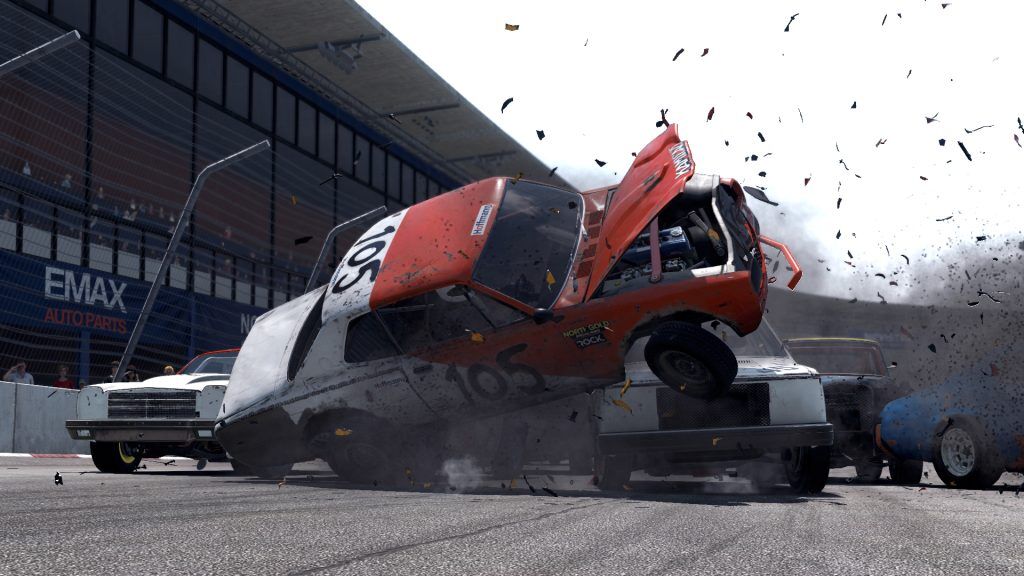 Wreckfest Oval racing has leagues for online players that have kept the title alive and kicking after five years. 