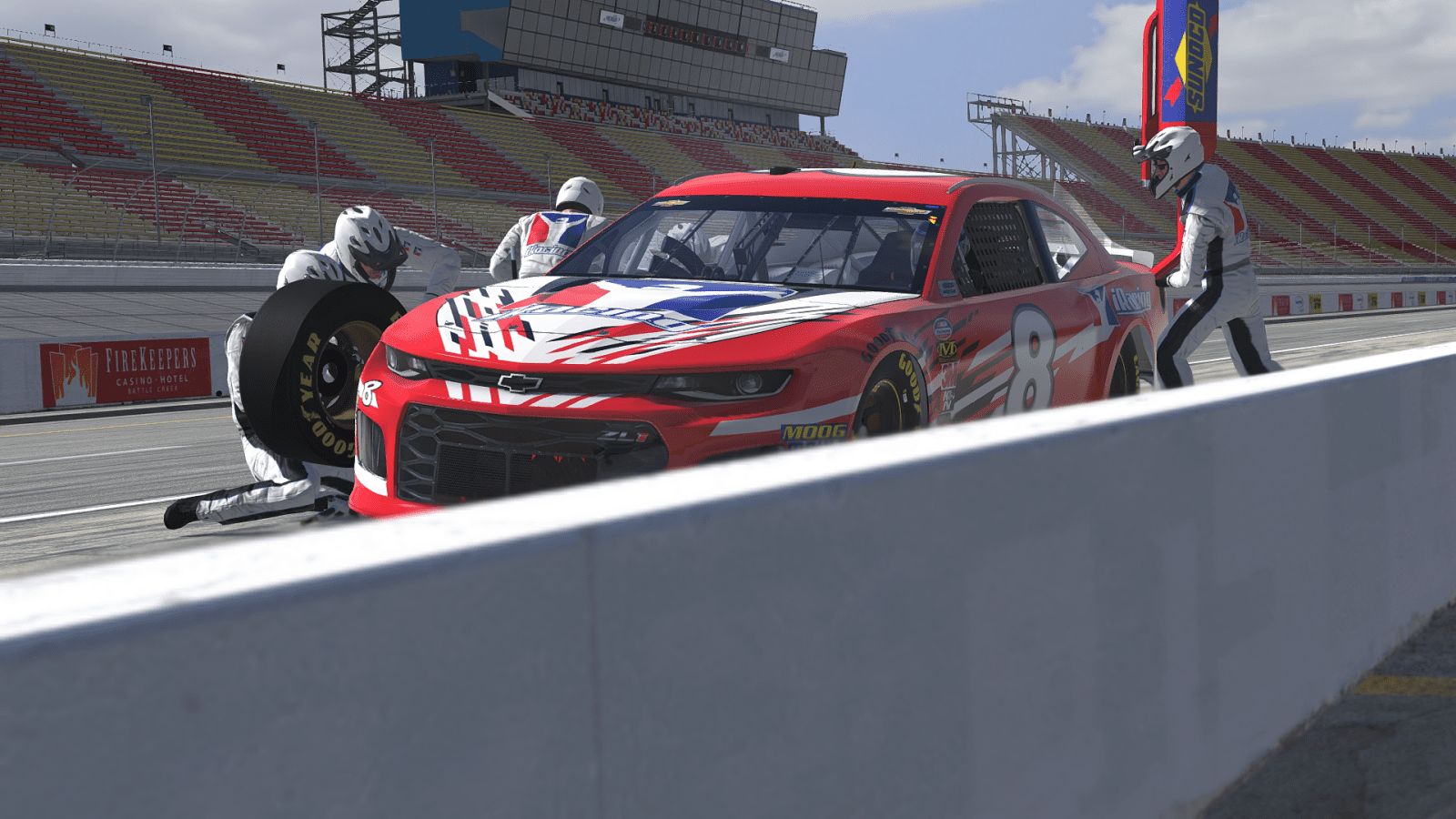 iRacing Oval Guide NASCAR Cup Pit Stop