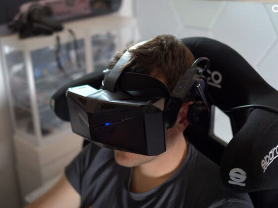 Pimax Crystal VR Headset sim racing